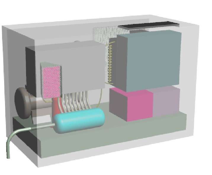 Air dehumidifier for high voltage installation