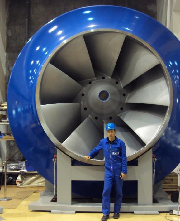 Turbine für Wasserkraft